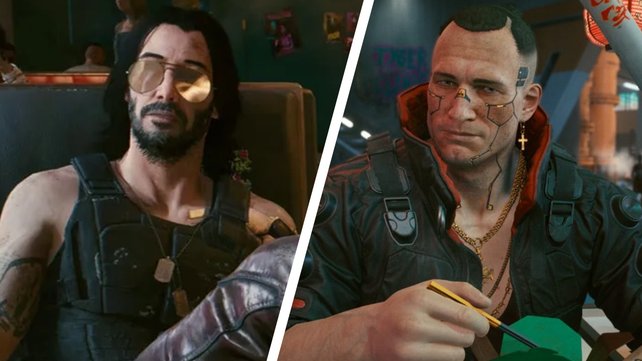 Mit Johnny und Jackie lässt sich in Cyberpunk 2077 leider kein Liebesspiel einfädeln.