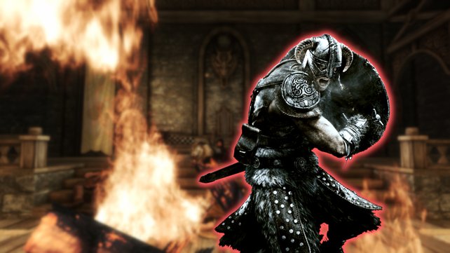 Ein Skyrim-Spieler will die Welt von Himmelsrand wirklich brennen sehen. (Bildquelle: Bethesda)