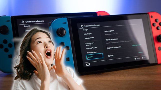 Nintendo Switch: Konsole verfügt über geheime Funktionen. (Bildquelle: GIGA / master1305, Getty Images)