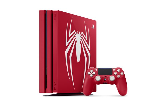 Gewinnt die PS4 Pro im "Spider-Man"-Design!