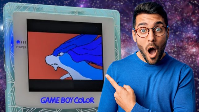 Dieser Game Boy Color ist ein Traum für Pokémon-Fans. (Bild: Nintendo & GettyImages/AaronAmat)