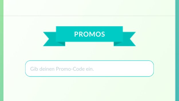 In diesem Feld im Shop von Pokémon Go könnt ihr eure Promo-Codes aktivieren. (Bildquelle: Screenshot spieletipps)