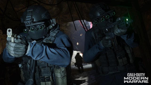 Auch Pistolen können in Call of Duty: Modern Warfare effektiv sein. Die Desert Eagle ist hier jedoch nicht zu sehen.