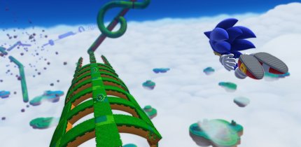 Ein Rennen durch Sonic - Lost World