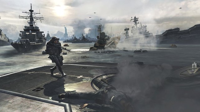 Call of Duty liefert geballte Action an zahlreichen Kriegsschauplätzen.