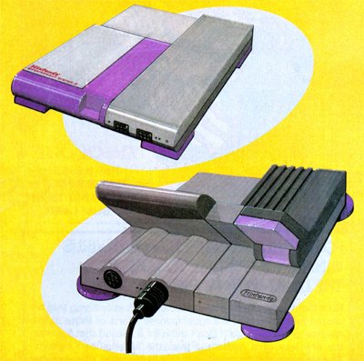 Die ersten Konzeptskizzen fürs Super Nintendo aus den späten Achtzigern