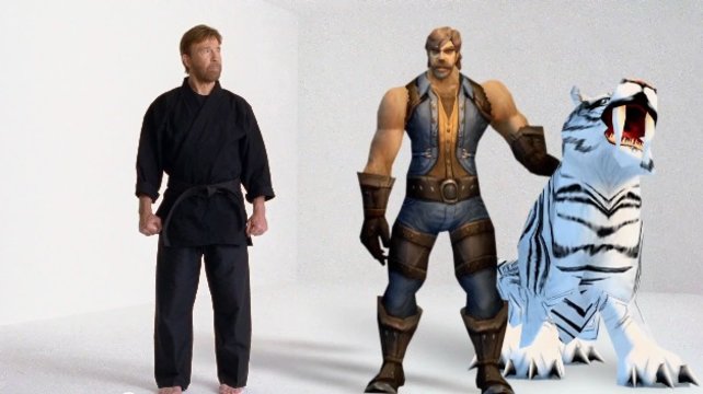 Auch das noch: In der neuen Werbung zu World of Warcraft gibt sich Chuck Norris die Ehre.