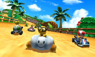 Rennspaß pur in Mario Kart 7.