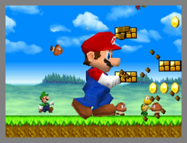 Das retromoderne New Super Mario Bros. kehrt zu den Serienwurzeln zurück.