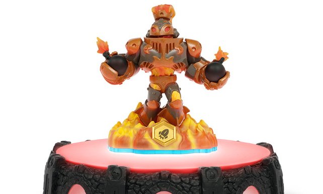 Eine der neuen Spielfiguren: Blast Zone