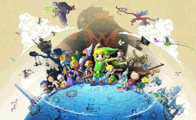 2002 erscheint The Legend of Zelda - Wind Waker für  den Gamecube. Jetzt ist es für Wii U als HD-Remake zurück.