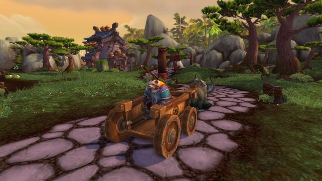 Die Grafik mag alt sein, dennoch zaubert World of Warcraft mit seiner Engine ein stimmiges Gesamtbild.