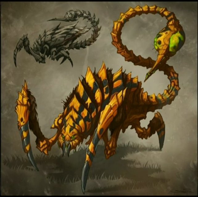 Der Skorpion könnte eine Erweiterung für Zerglinge darstellen.
