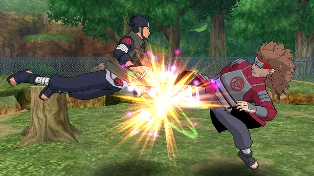 Der Vokuhila ist in Clash of Ninja Revolution 3 noch immer angesagt.