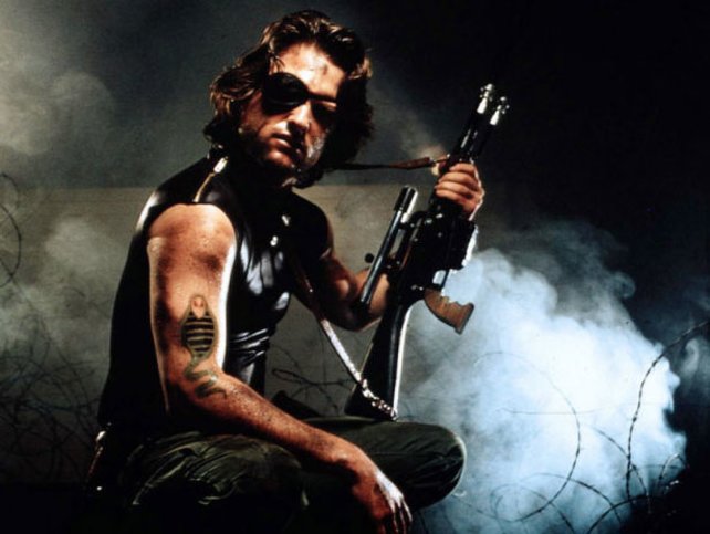 Kurt Russell in "Die Klapperschlange" dient als Vorbild für Solid Snake.