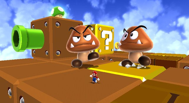 Leveldesign wie bei Super Mario World? Zumindest die Gumbas sind wieder mit dabei.
