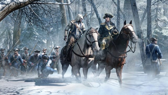 Assassin's Creed 3 spielt während des Amerikanischen Unabhängigkeitskrieges.