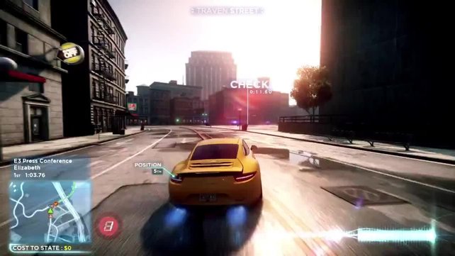 Ein spektakuläres Autorennen für PS Vita.