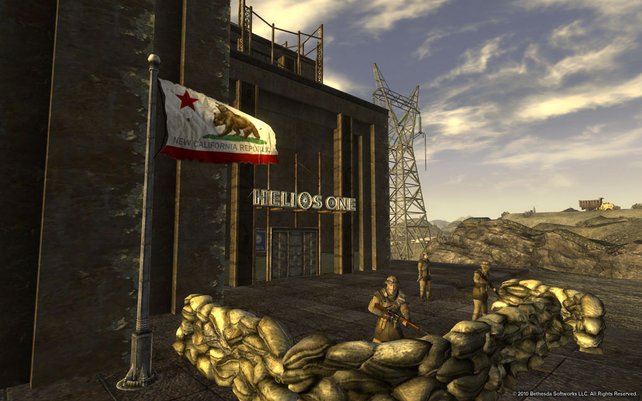Die New California Republic ist eine wichtige Fraktion im Spiel.