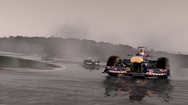 Regenrennen in F1 2011 sind ein großer Spaß.