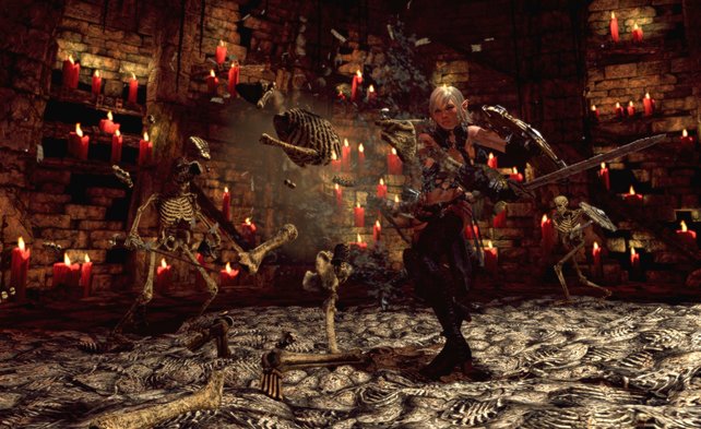 Was wäre ein Fantasy-Spiel ohne Skelette?