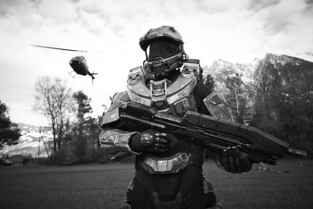 Im kleinen Fürstenstaat Liechtenstein stimmt der Master Chief auf Halo 4 ein.