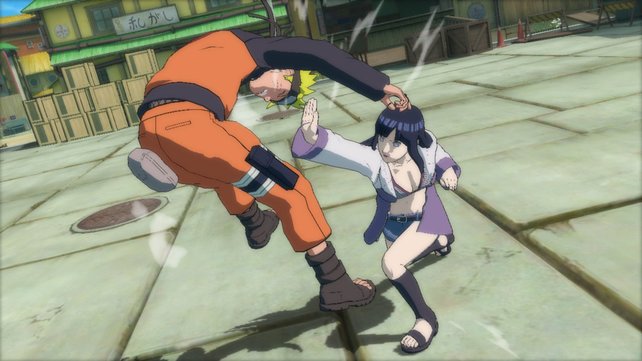 Hier verdrescht Hinata ihre große Liebe Naruto.