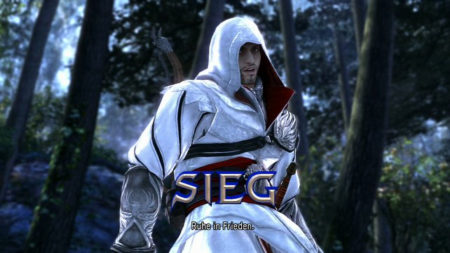 Als Gast-Star mischt Ezio aus Assassin's Creed 2 mit.