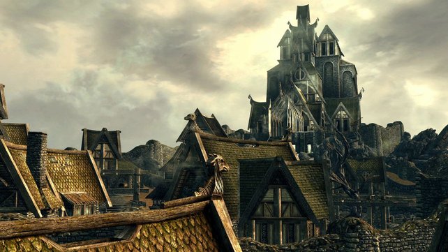 Skyrim bietet grandiose Landschaften, schöne Burgen und Städte. Und packende Missionen!