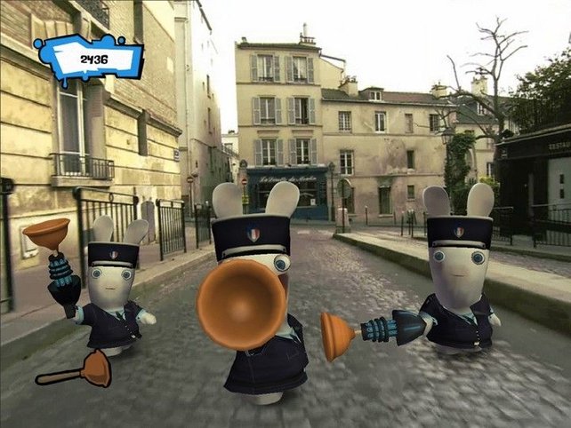 Der Ton macht die Musik - auch in Rayman Raving Rabbids 2.