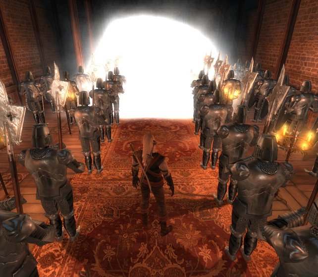 In der Mod "Entrapped" übernachtet Hexer Geralt in einem lauschigen Dorf. Am nächsten Morgen ist er ein Gefangener.