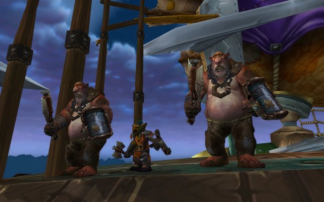 Die geschäftstüchtigen Goblins schließen sich der Horde an.
