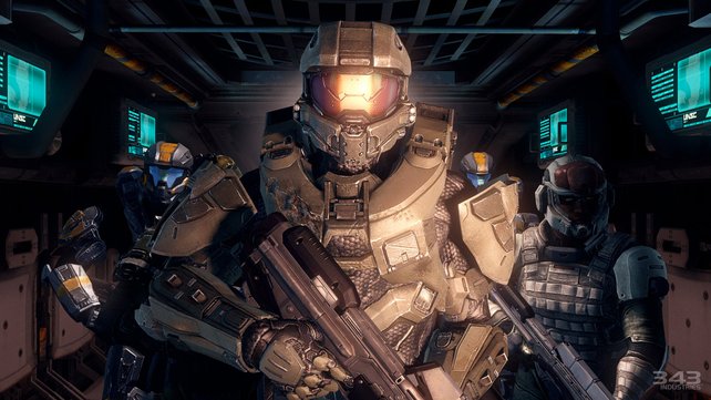 Der Master Chief kämpft in Halo 4 für die künstliche Intelligenz Cortana.