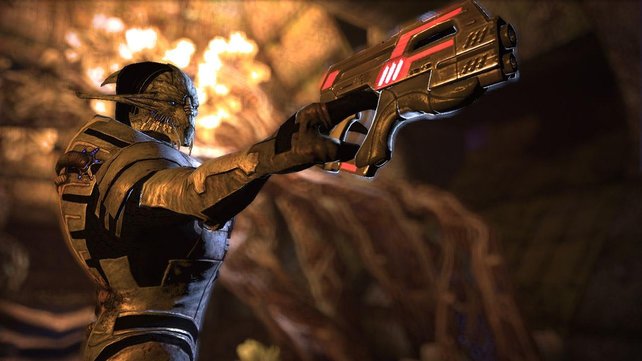In Mass Effect 3 stellt ihr wieder eine eigene Weltraum-Mannschaft zusammen - inklusive Außerirdischer.