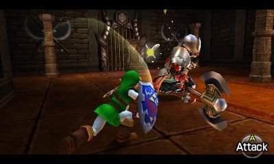 Link zieht in aufgehübschtem Gewand los, um Prinzessin Zelda zu retten.