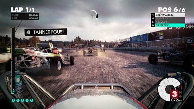 In Dirt 3 rast ihr auf 100 Strecken rund um den Globus.
