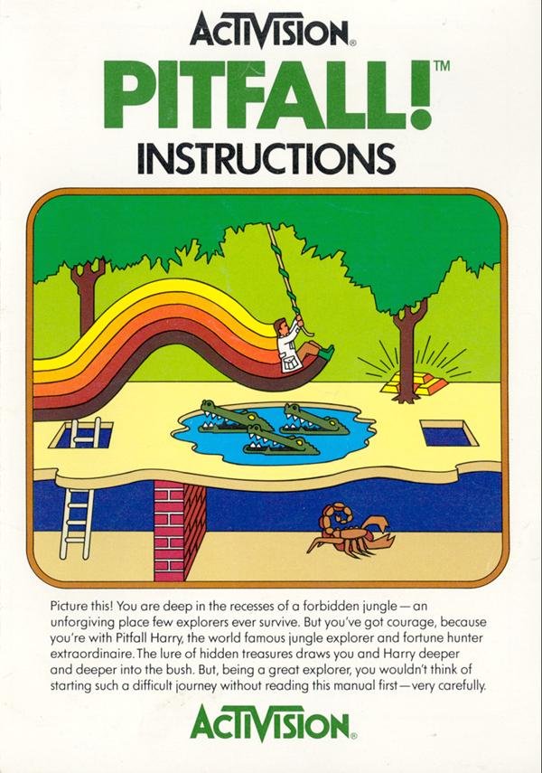 Das 1982 erschienene Pitfall dient als Vorlage.