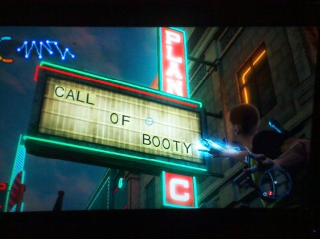 "Call of Booty" spielt auf Call of Duty an.