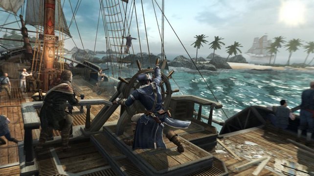 Die Inhalte von Assassin's Creed 3 - Das verborgene Geheimnis führen euch in erster Linie auf hohe See.