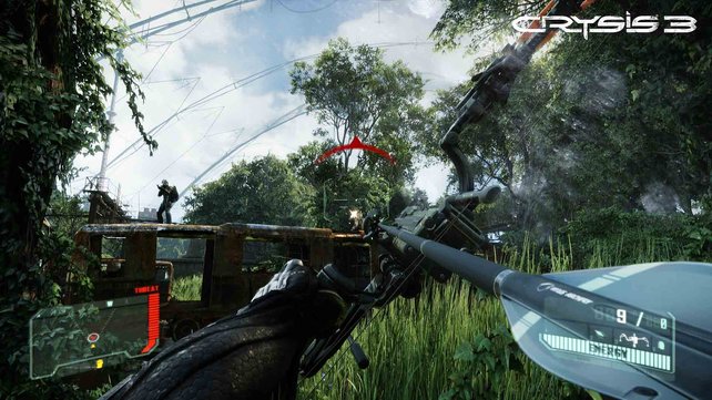 Crysis 3 lässt die Grafikmuskeln spielen.