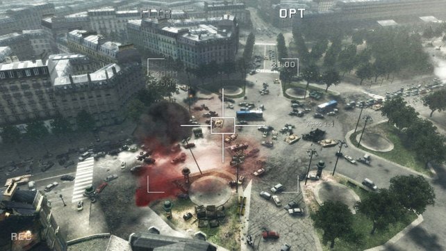 Paris-Freunde schmerzt es, die französische Hauptstadt in solch desolatem Zustand zu sehen wie hier in Modern Warfare 3.