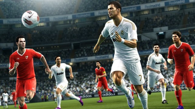 Christiano Ronaldo ist dieses Jahr das Gesicht von Pro Evolution Soccer.