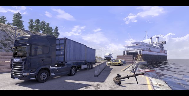 Technisch ordentlich und spielerisch solide: Scania Truck Simulator.