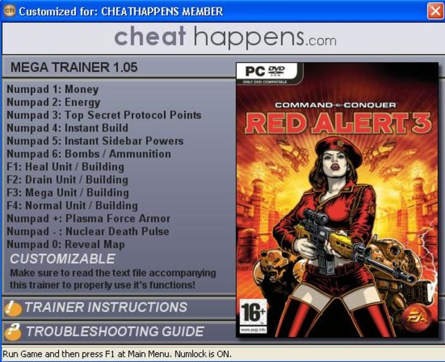 Command conquer читы. Red Alert 1 Trainer v 3/03. Трейнер Command Conquer. Command & Conquer: Red Alert 3. Red Alert 3 трейнер.