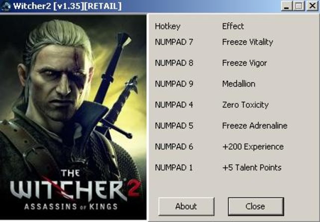 the witcher 2 assassins of kings steam trainer