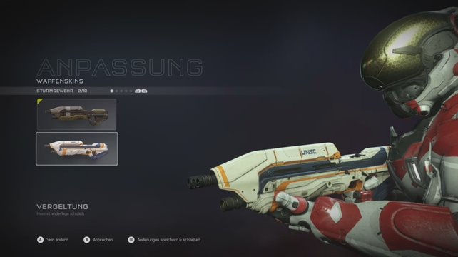 Vergeltung: So schön sieht der Gratis-Skin für das Sturmgewehr aus.