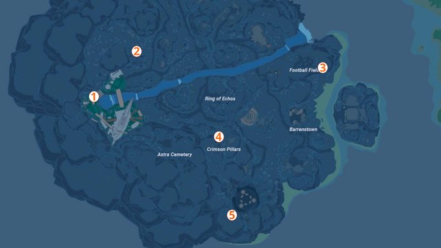 Karte mit allen Aussichtspunkten in Astra (Quelle: Screenshot spieletipps/tof.gg).