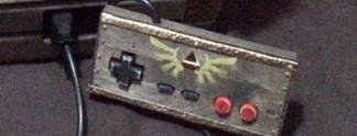 Das NES in Form einer selbstgemachten Zelda-Kiste