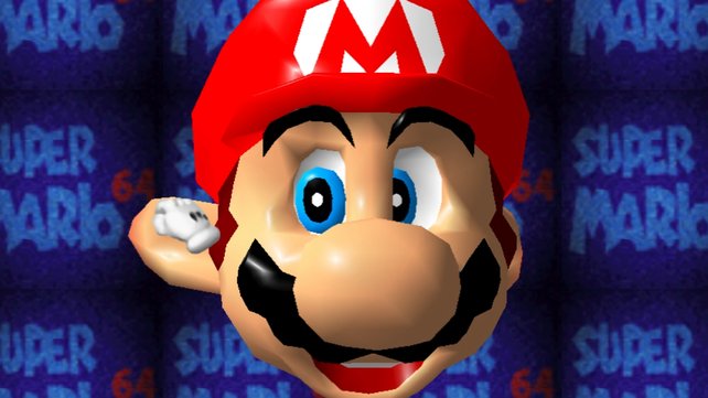 Zur Tradition gehört dazu, dass man vor dem Spielstart Marios Gesicht ein paar Grimassen verpasst.