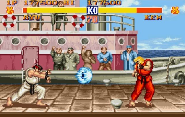 Street Fighter 2 ist eine Schablone für "Beat 'em Up"-Konventionen.